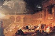 John Martin Belshazzar's Feast oil on canvas